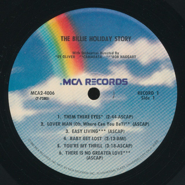 Billie Holiday : The Billie Holiday Story (2xLP, Comp, RE, RP)