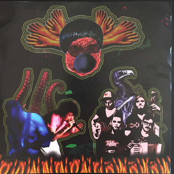 The Manx / Razzle Blaster / DJ Embryonic Petit Sac : 3 Way Split (Banana Split) (10", Ltd, Tri)