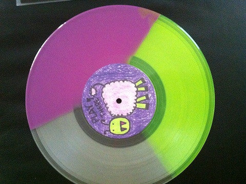 The Manx / Razzle Blaster / DJ Embryonic Petit Sac : 3 Way Split (Banana Split) (10", Ltd, Tri)
