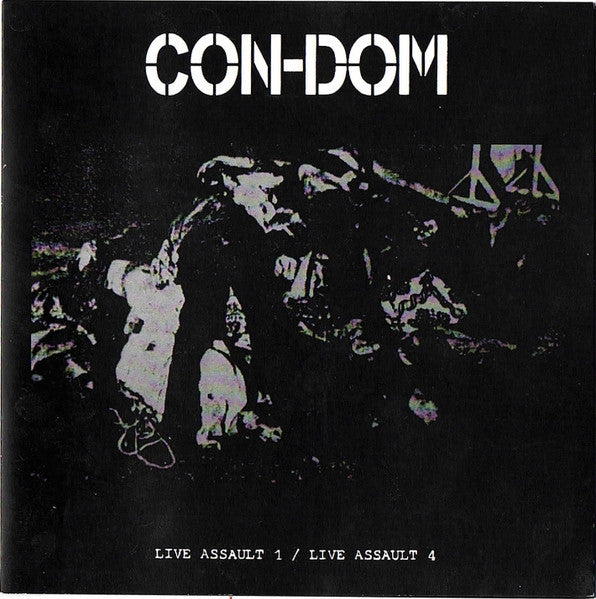 Con-Dom : Live Assault 1 / Live Assault 4 (CD, RE)