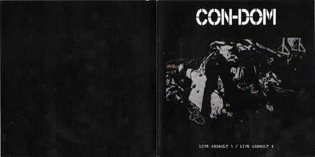 Con-Dom : Live Assault 1 / Live Assault 4 (CD, RE)