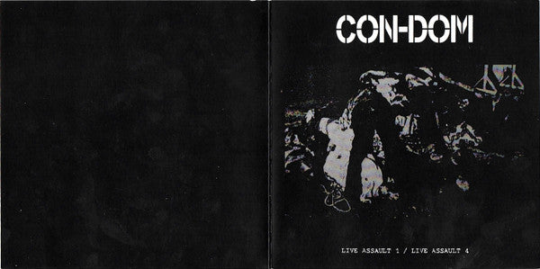 Con-Dom : Live Assault 1 / Live Assault 4 (CD, RE)