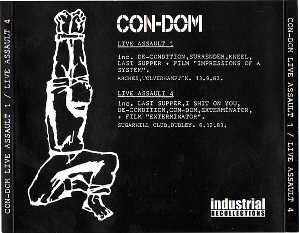 Con-Dom : Live Assault 1 / Live Assault 4 (CD, RE)
