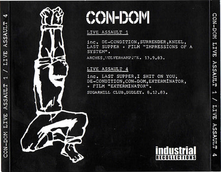 Con-Dom : Live Assault 1 / Live Assault 4 (CD, RE)