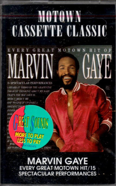 Marvin Gaye : Every Great Motown Hit / 15 Spectacular Performances (Cass, Comp, 35,)