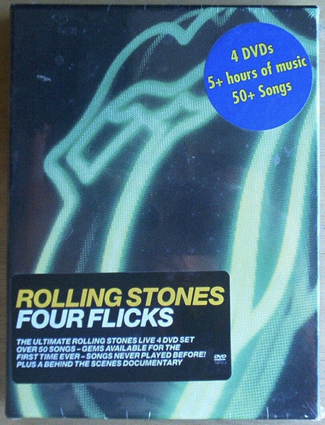The Rolling Stones : Four Flicks (4xDVD-V, Multichannel, NTSC)