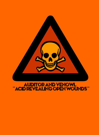 Auditor And Venowl : Acid Revealing Open Wounds (4xCDr, Ltd, Die)