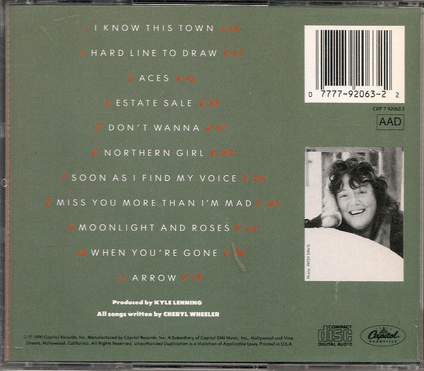 Cheryl Wheeler : Circles & Arrows (CD, Album)