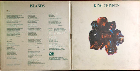 King Crimson : Islands (LP, Album, RI )
