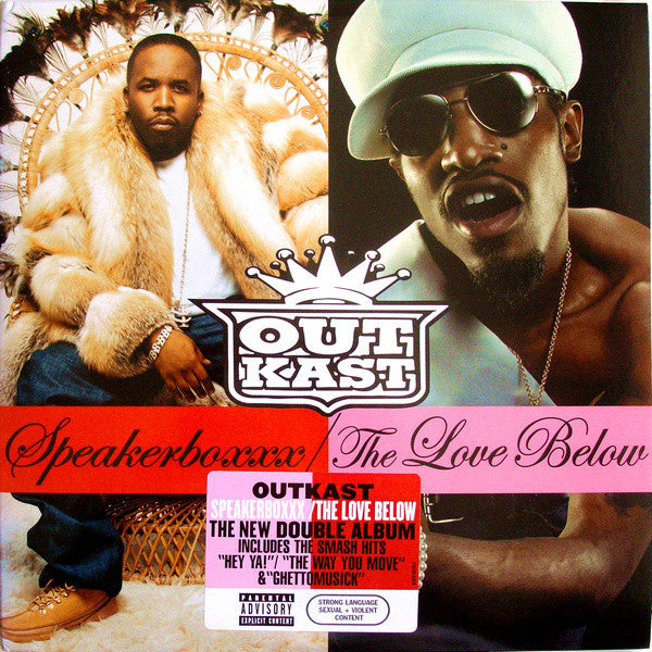 OutKast : Speakerboxxx / The Love Below (4xLP, Album, RE, Uni)