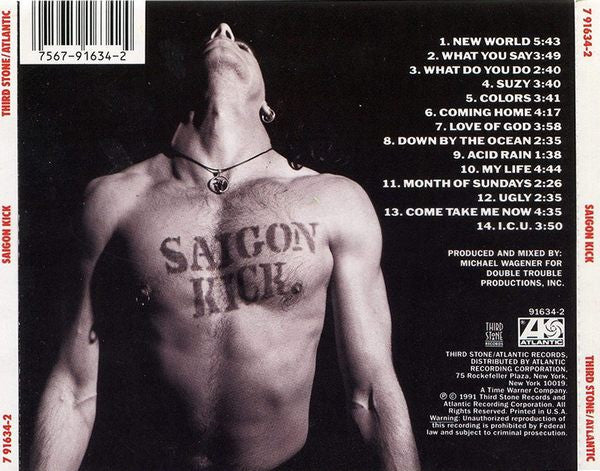 Saigon Kick : Saigon Kick (CD, Album)