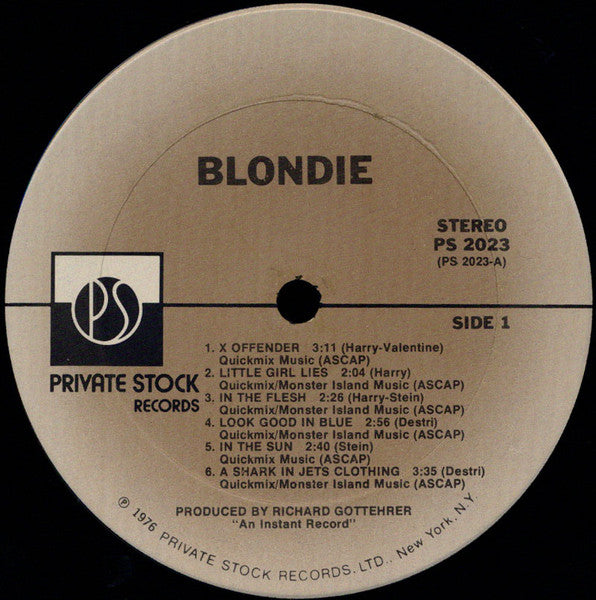 Blondie : Blondie (LP, Album, Ter)