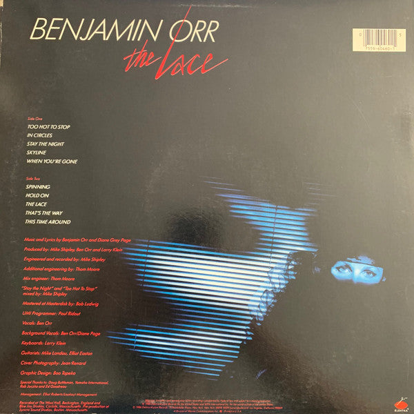 Benjamin Orr : The Lace (LP, Album)