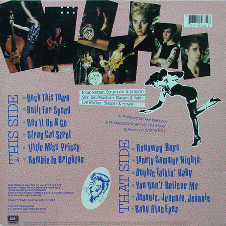 Stray Cats : Built For Speed (LP, Album, Comp)
