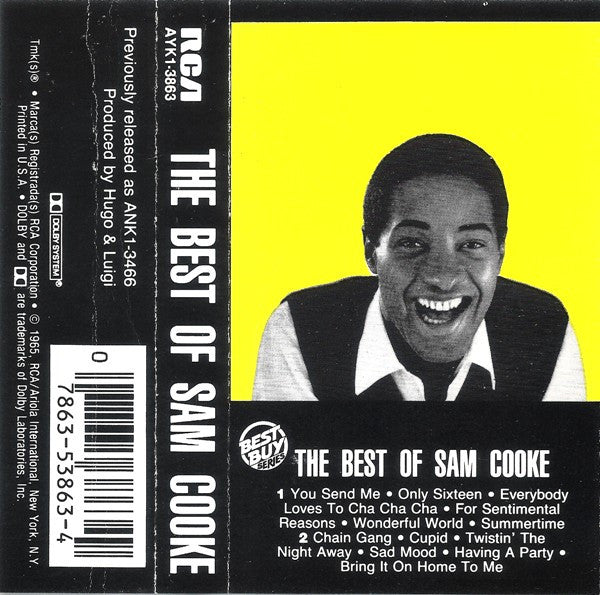 Sam Cooke : The Best Of Sam Cooke (Cass, Comp, RE)