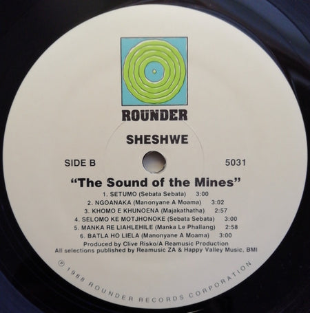 Various : Sheshwe: The Sound Of The Mines (LP)