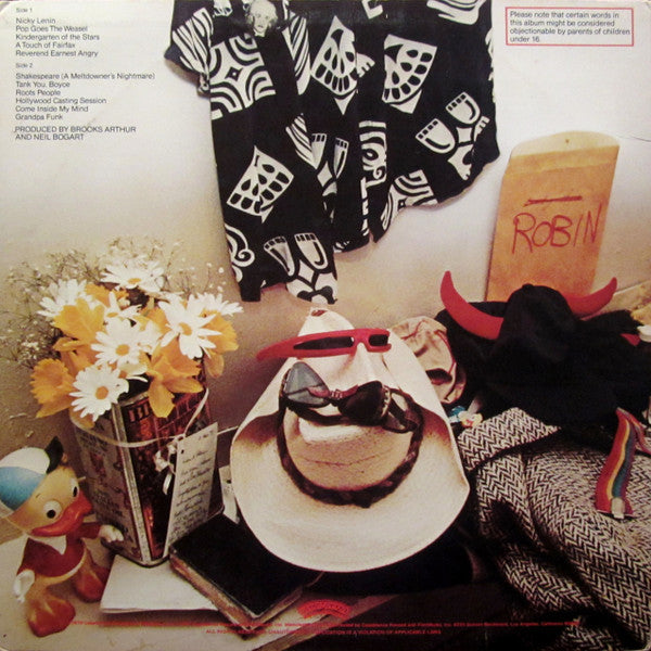 Robin Williams : Reality... What A Concept (LP, Album, 72 )