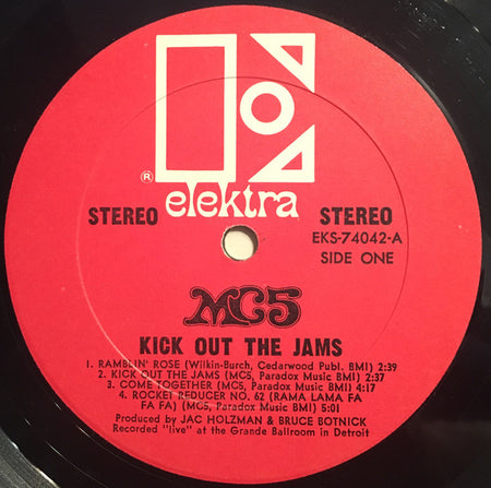 MC5 : Kick Out The Jams (LP, Album, RE, Cen)