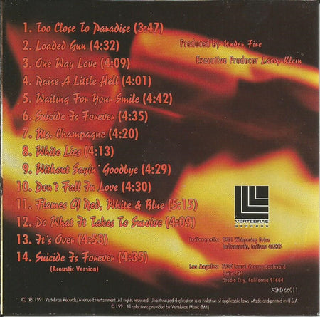 Under Fire : Flames (CD, Album)