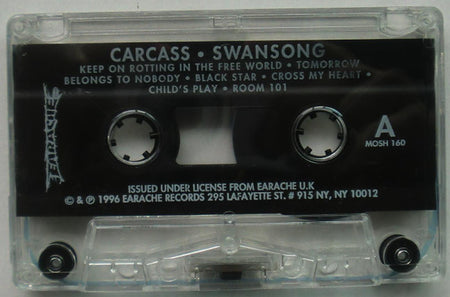 Carcass : Swansong (Cass, Album)