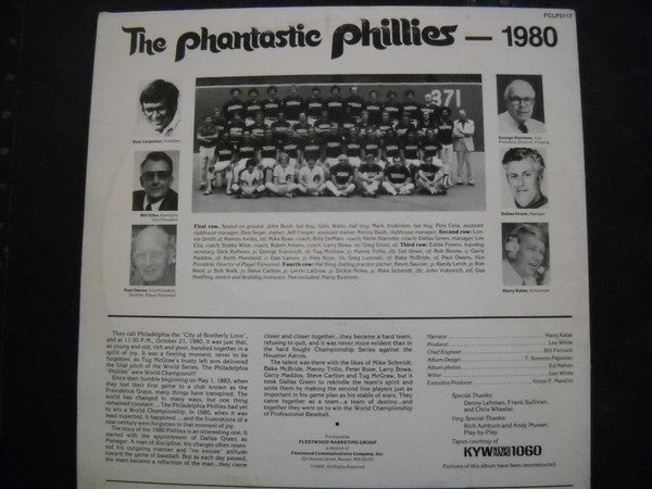 Harry Kalas : The Phantastic Phillies  (LP)