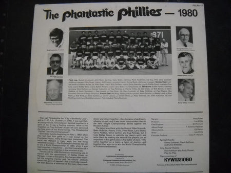 Harry Kalas : The Phantastic Phillies  (LP)
