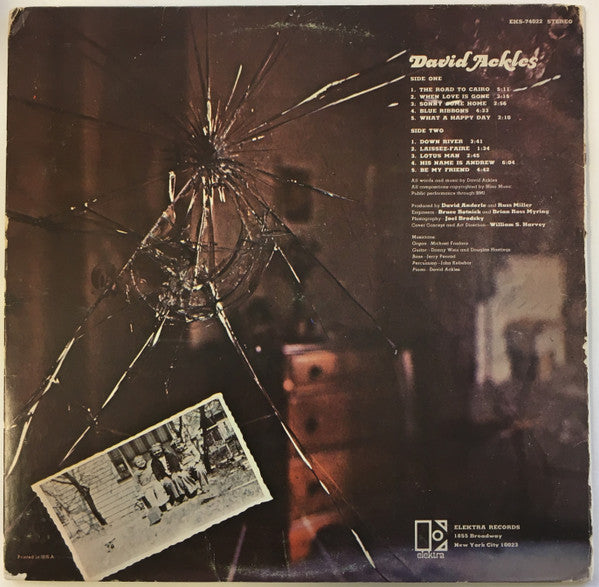 David Ackles : David Ackles (LP, Album, All)