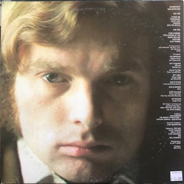 Van Morrison : Moondance (LP, Album, RE, Gat)