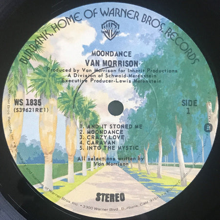 Van Morrison : Moondance (LP, Album, RE, Gat)
