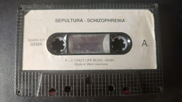 Sepultura : Schizophrenia / Morbid Visions (Cass, Comp, Ltd, S/Edition)