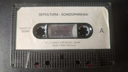 Sepultura : Schizophrenia / Morbid Visions (Cass, Comp, Ltd, S/Edition)