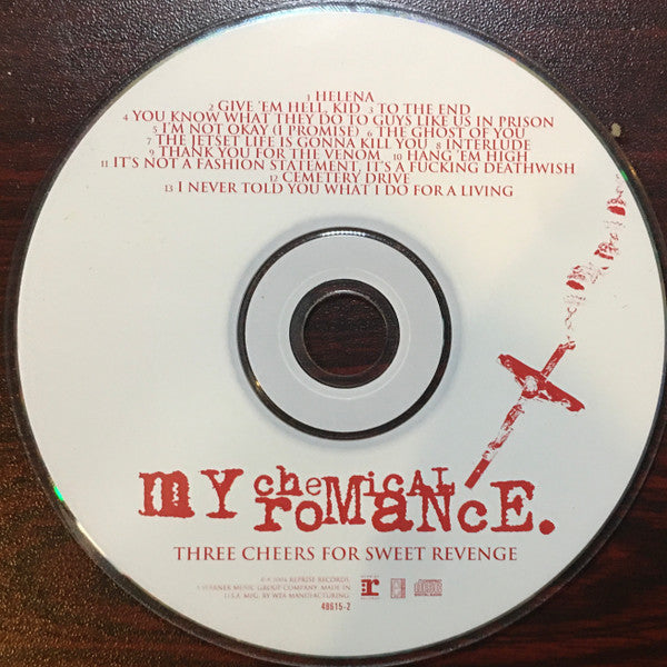 My Chemical Romance : Three Cheers For Sweet Revenge (CD, Album, Cin)
