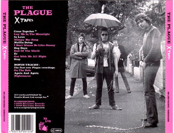 The Plague (11) : X Tapes 1976 - 1981 (CD, Album, Comp)