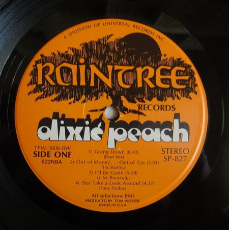 Dixie Peach (2) : Dixie Peach (LP, Album)