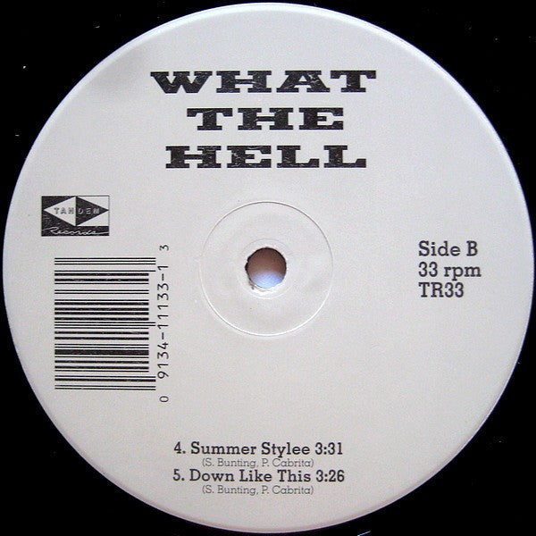 What The Hell : Young Girls (12")