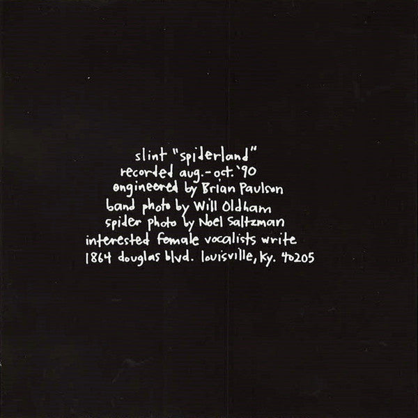 Slint : Spiderland (CD, Album, RE)