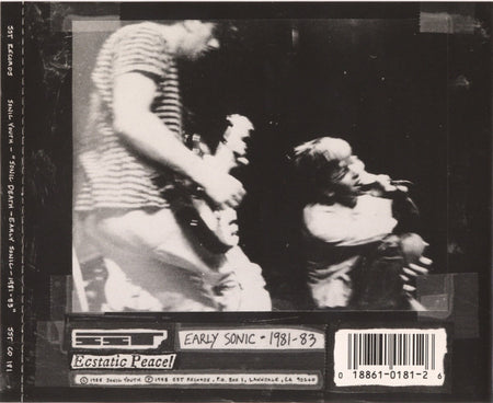 Sonic Youth : Sonic Death (Early Sonic - 1981-83) (CD, Album, RE)