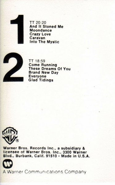 Van Morrison : Moondance (Cass, Album, RE)