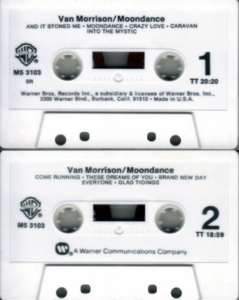 Van Morrison : Moondance (Cass, Album, RE)