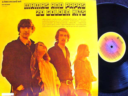 Mamas And Papas* : 20 Golden Hits (2xLP, Comp, Club, RE)