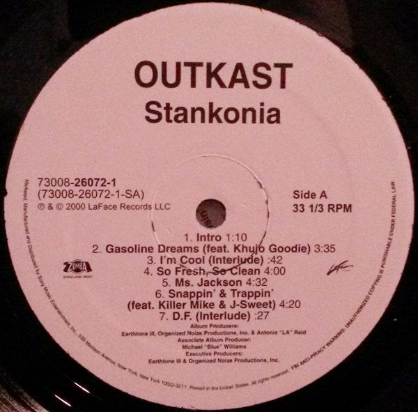 OutKast : Stankonia (2xLP, Album, RE, Uni)