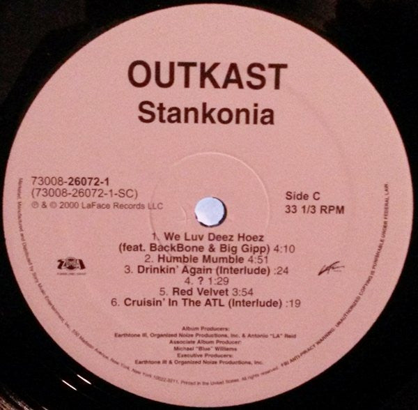 OutKast : Stankonia (2xLP, Album, RE, Uni)