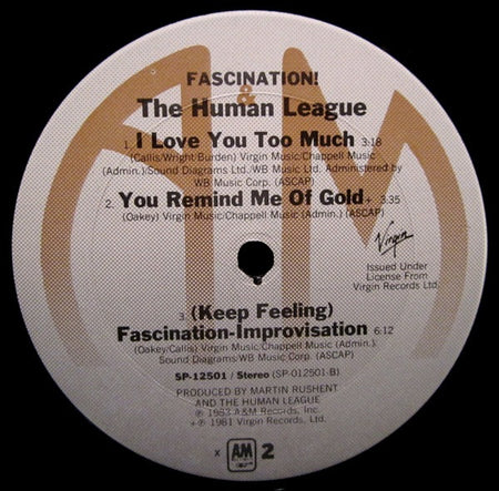 The Human League : Fascination! (LP, MiniAlbum, Club, X -)