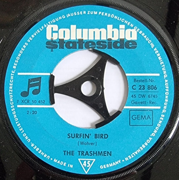 The Trashmen : Surfin' Bird  (7", Single, RE)