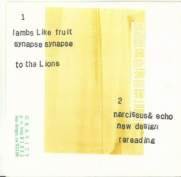 Black Dice : Black Dice (7", EP)