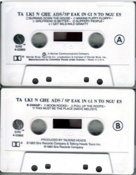 Talking Heads : Speaking In Tongues (Cass, Album, Club)