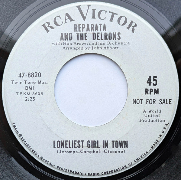 Reparata And The Delrons : I'm Nobody's Baby Now (7", Promo)