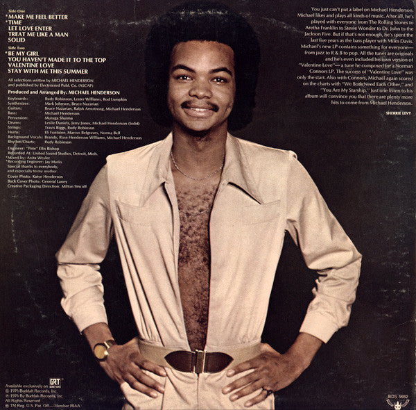 Michael Henderson : Solid (LP, Album, Ter)