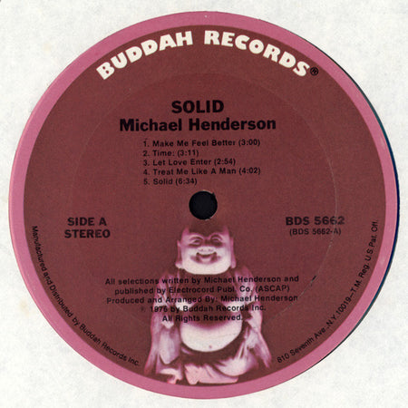 Michael Henderson : Solid (LP, Album, Ter)