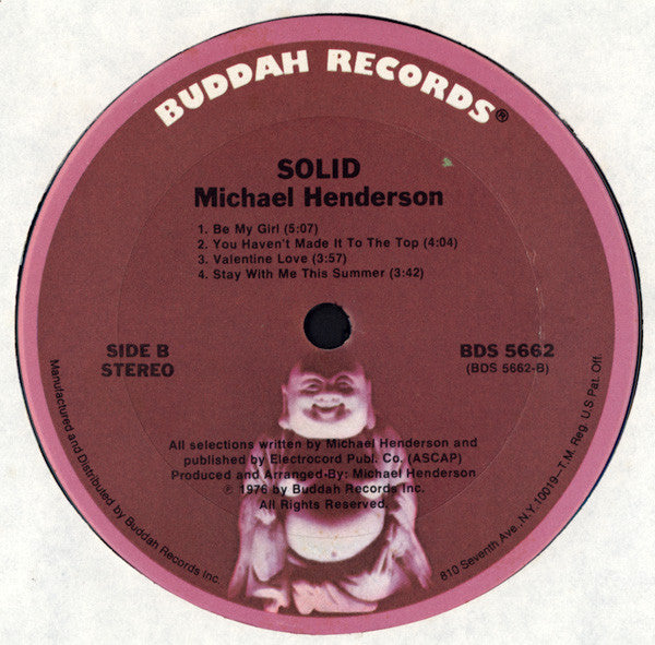 Michael Henderson : Solid (LP, Album, Ter)